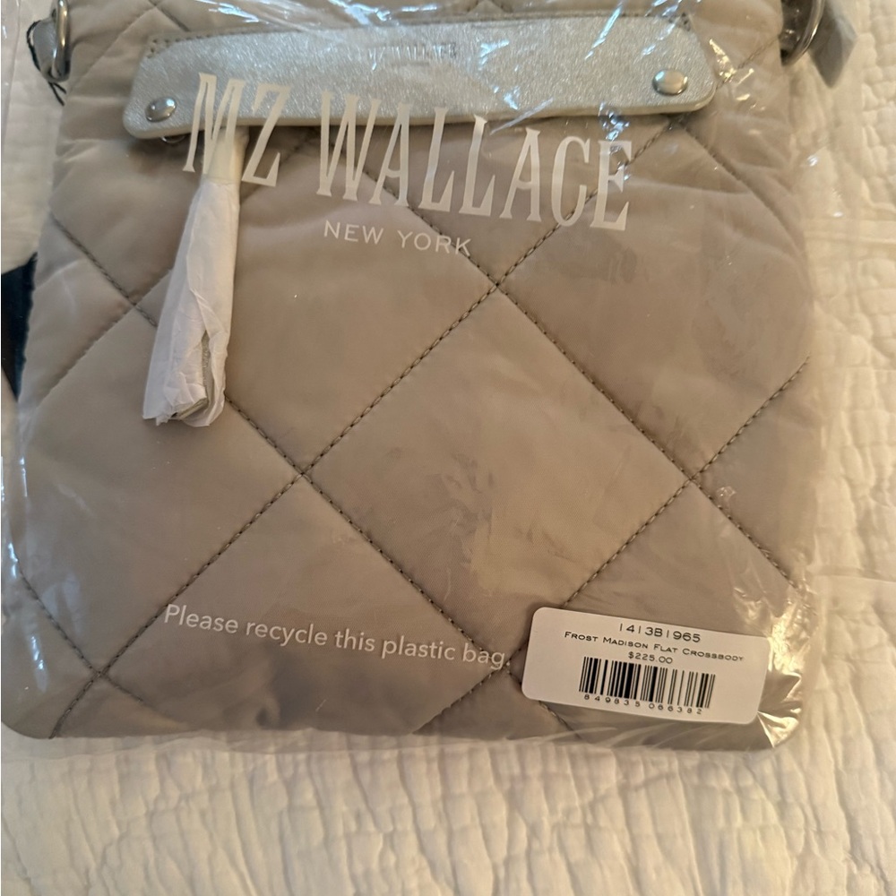MZ Wallace crossbody..   color frost
New with tags
